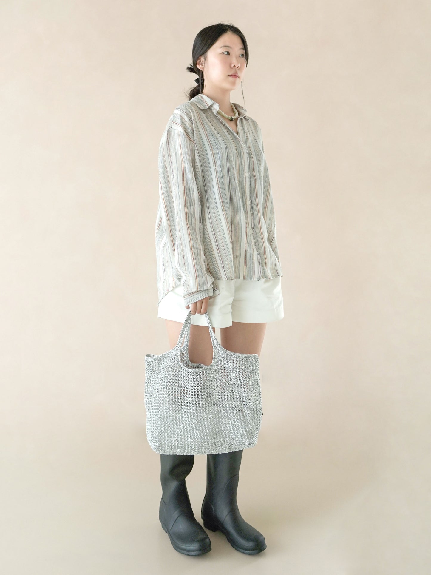 [PDF] Metallic Core Monday Net Bag (ENGLISH)