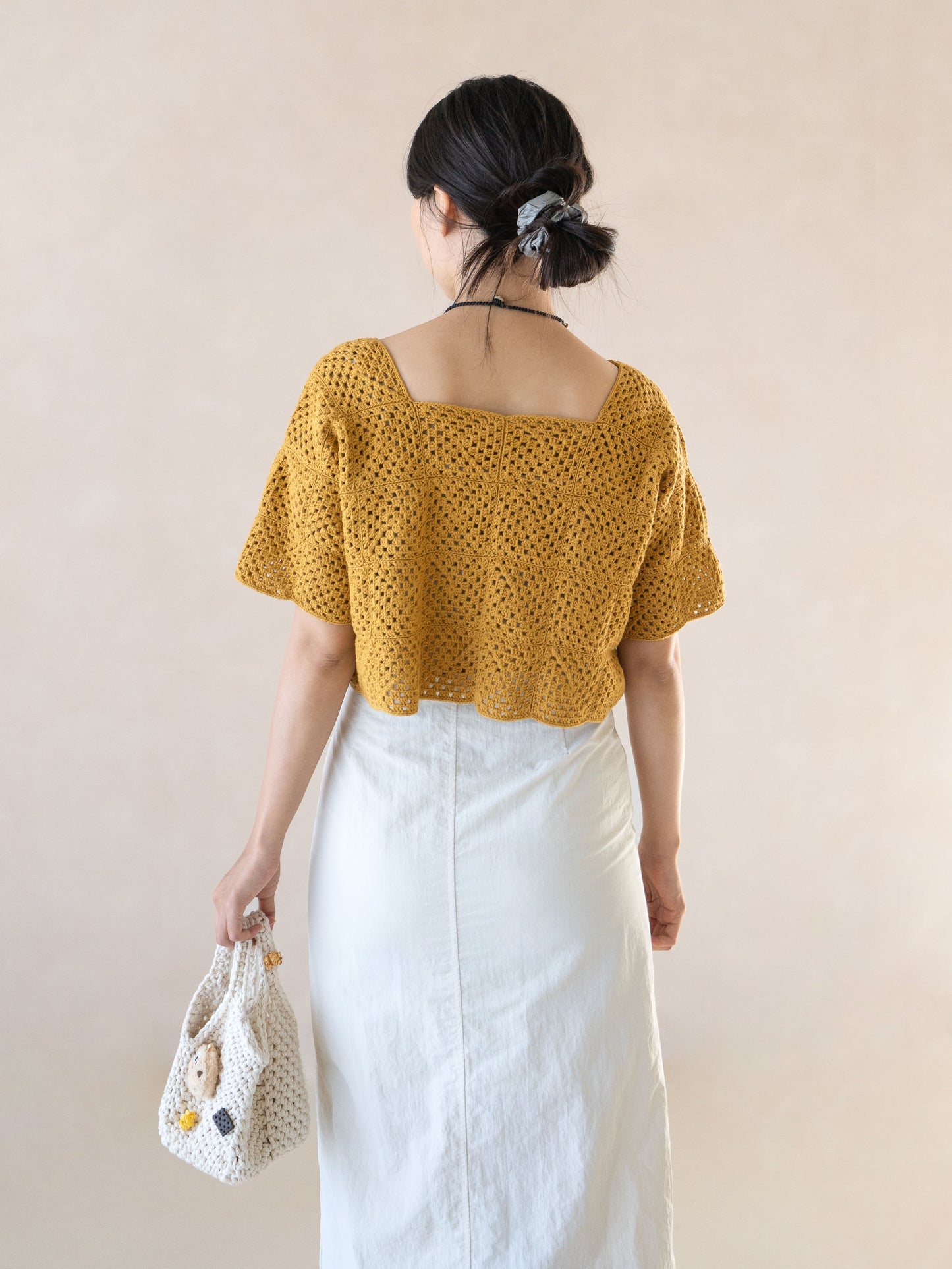 [PDF 도안] 베지터블 코바늘 모티브 가디건 (KOREAN)