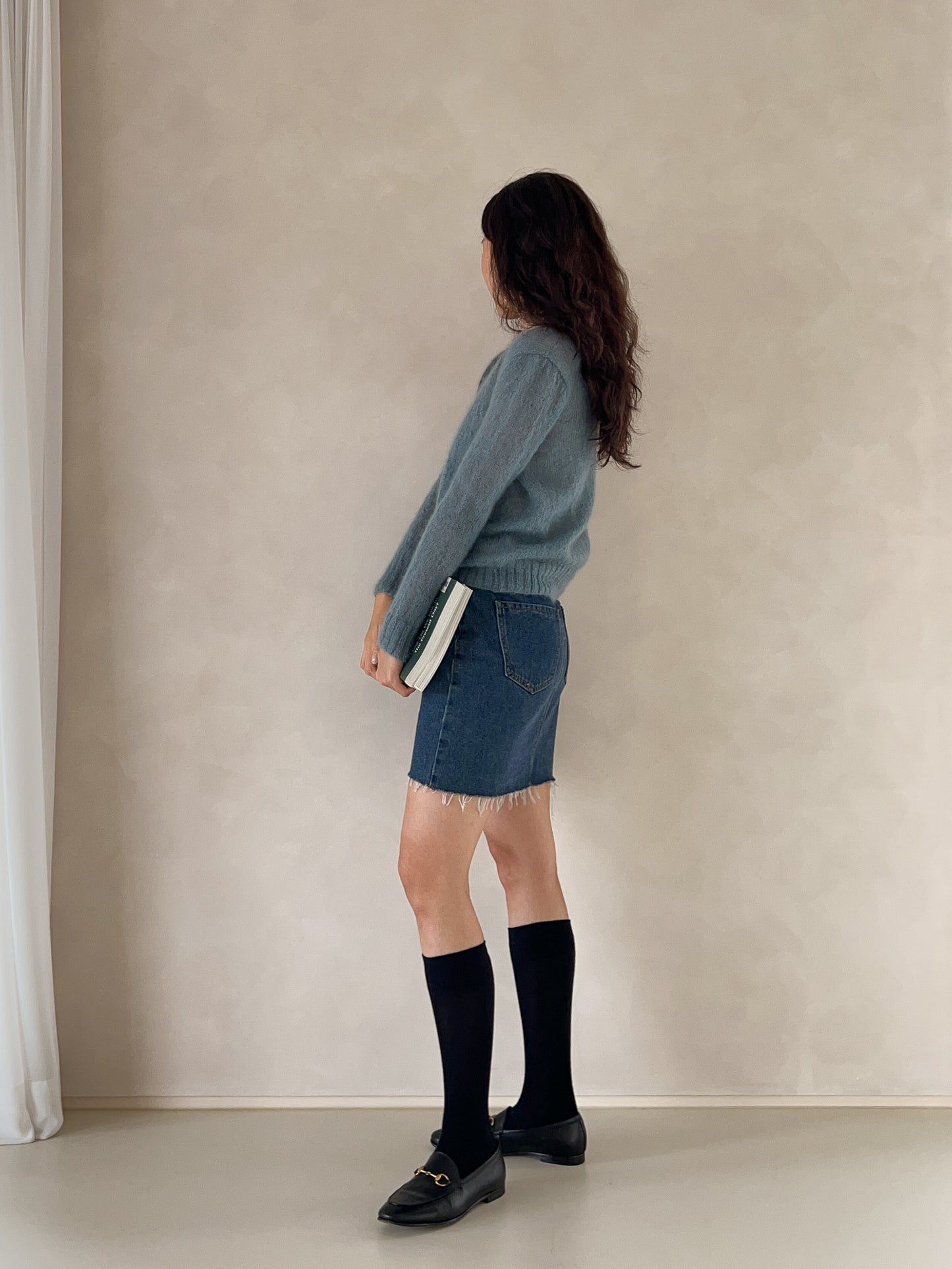 [PDF] Mulberry Silk Mohair Fog Cardigan (ENGLISH)