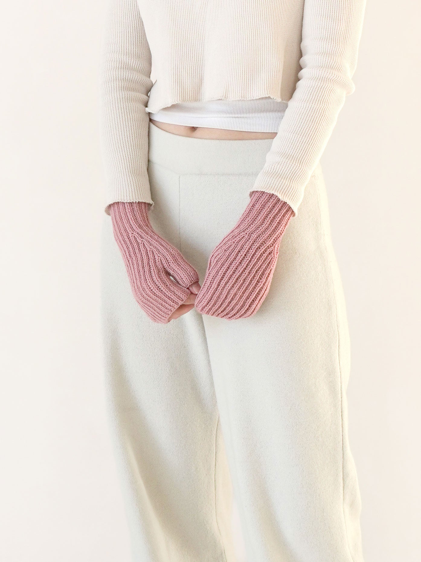 [PDF 도안] 새틴 메리노 울 브리오쉬 핸드워머 (KOREAN)