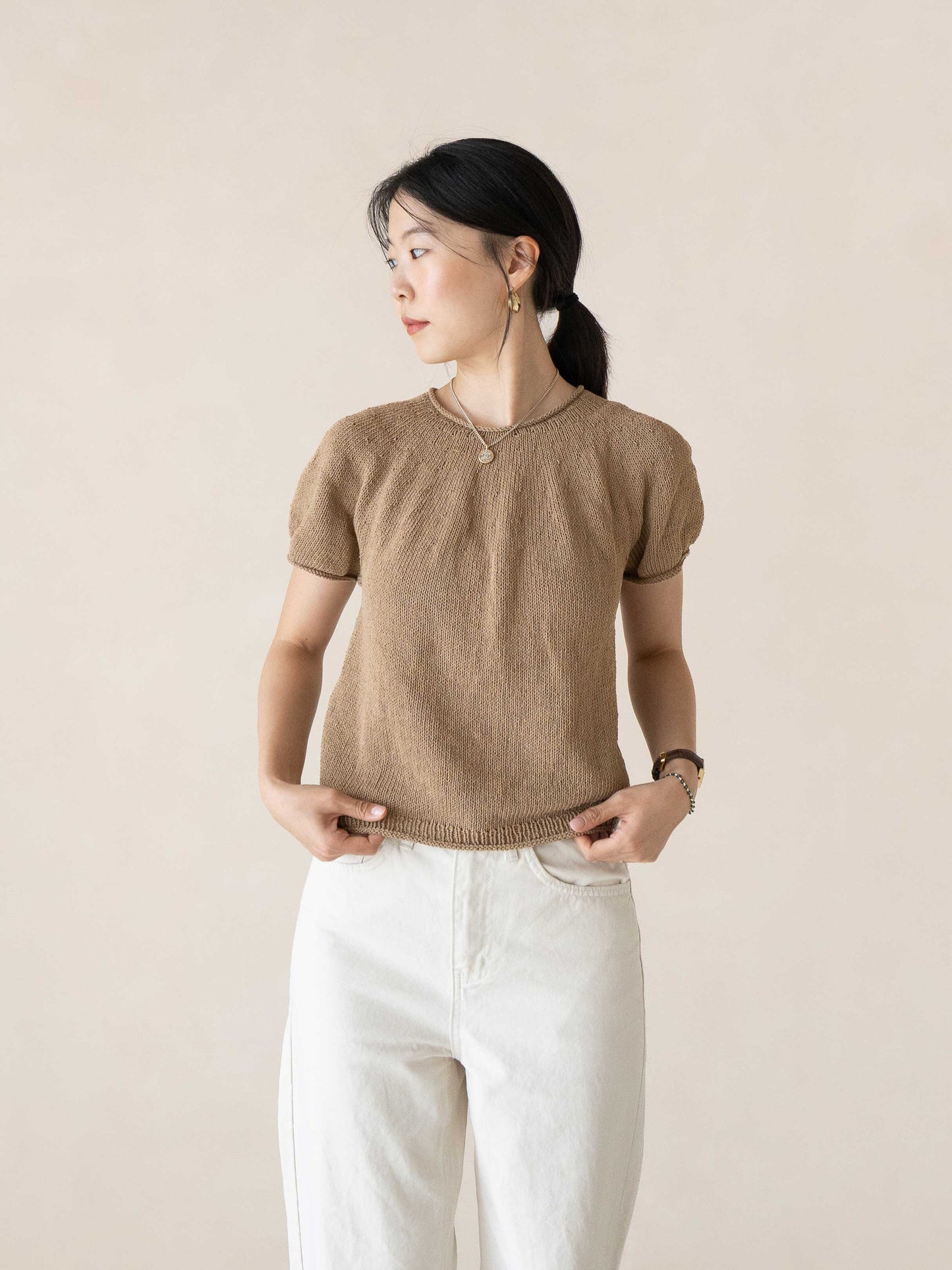 [PDF 도안] 아크린넨 호두 탑다운 (KOREAN)