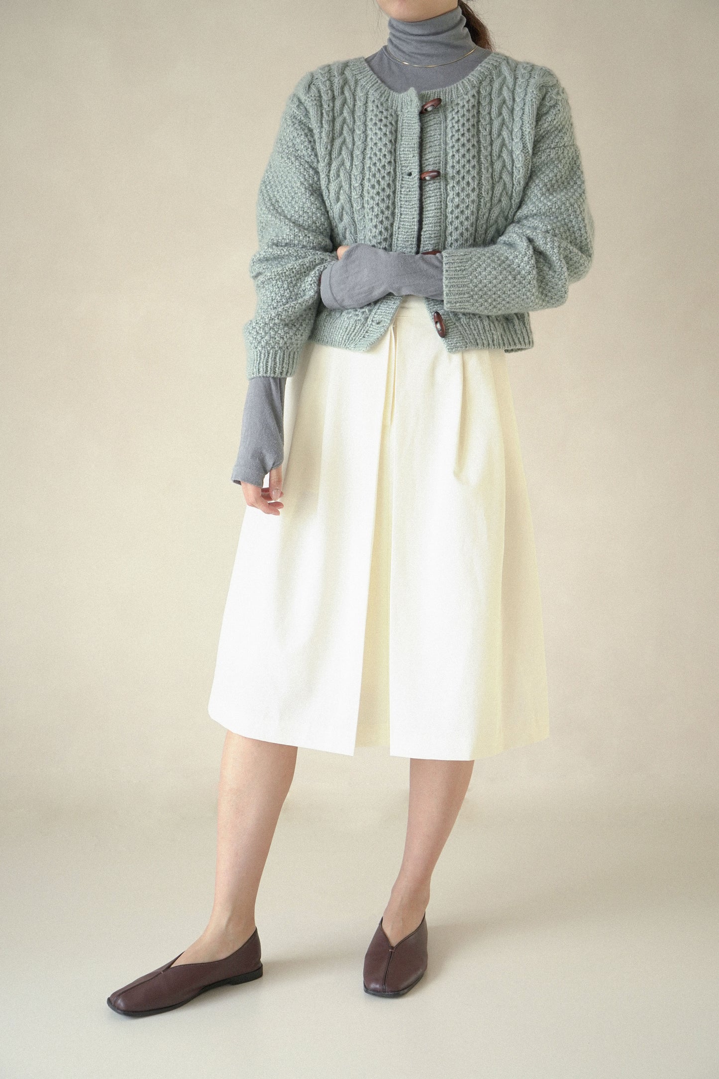 [PDF] Fairy Peanut Cable Cardigan (ENGLISH)