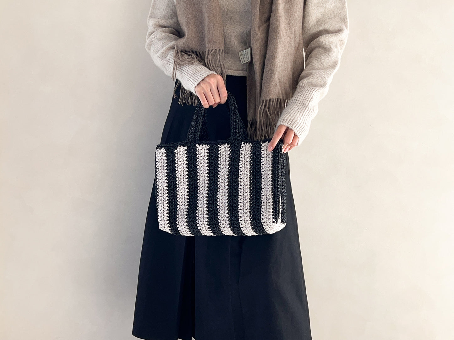 [PDF] I'm Not Leather Striped Bag (ENGLISH)
