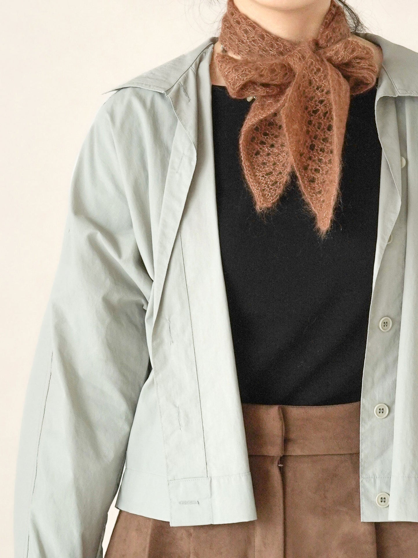 [PDF] Phil Mohair Soie Lurex Eyelet Muffler (ENGLISH)