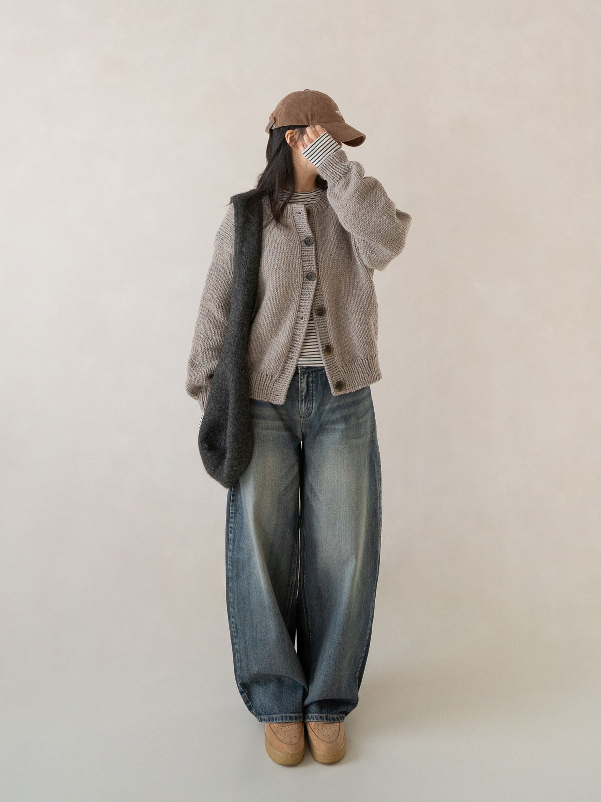 [PDF] Teddy Wool 30 Semi Drop-Shoulder Cardigan (ENGLISH)