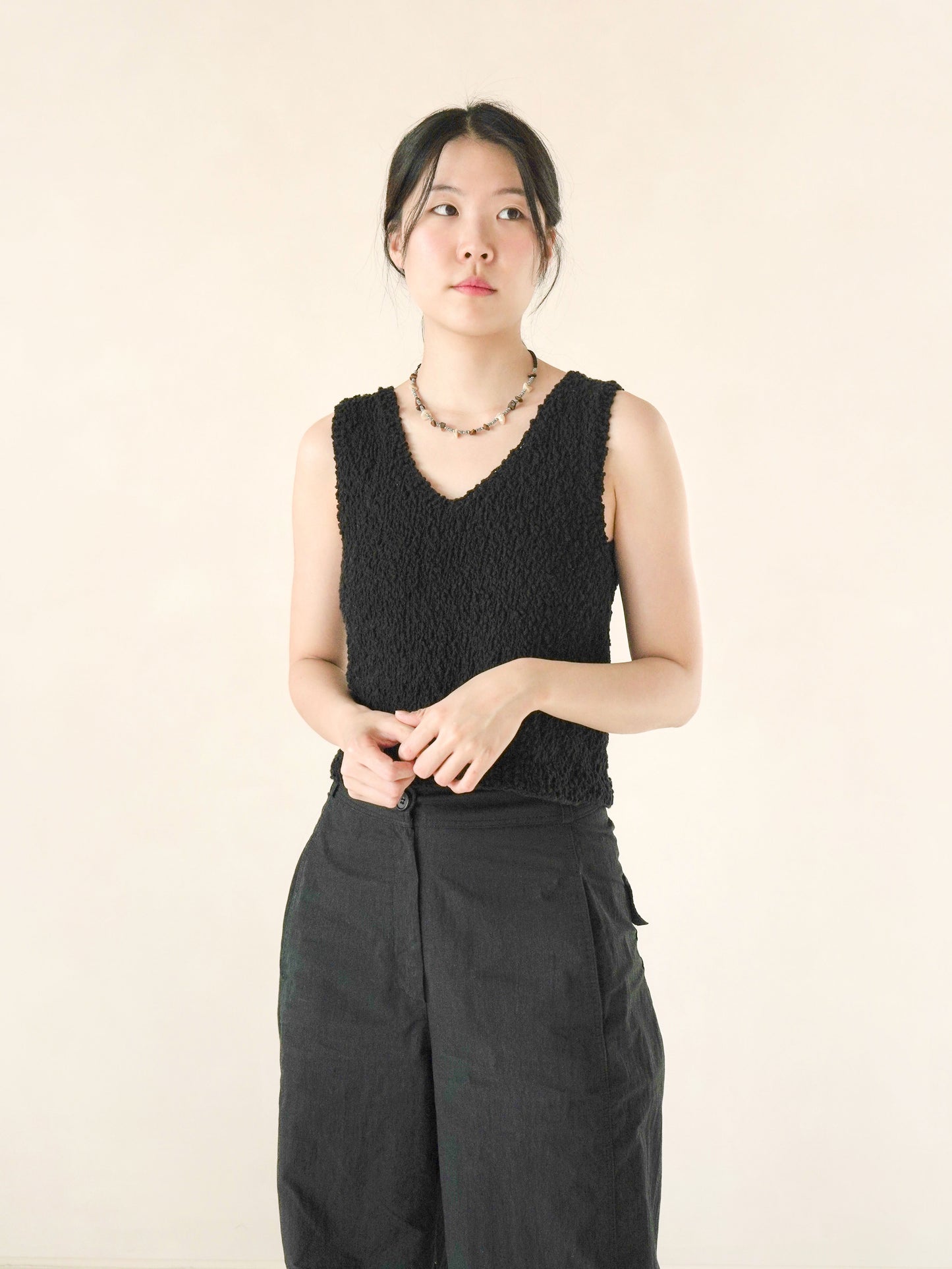 [PDF] Cotton Slub Summer V-neck Sleeveless (ENGLISH)
