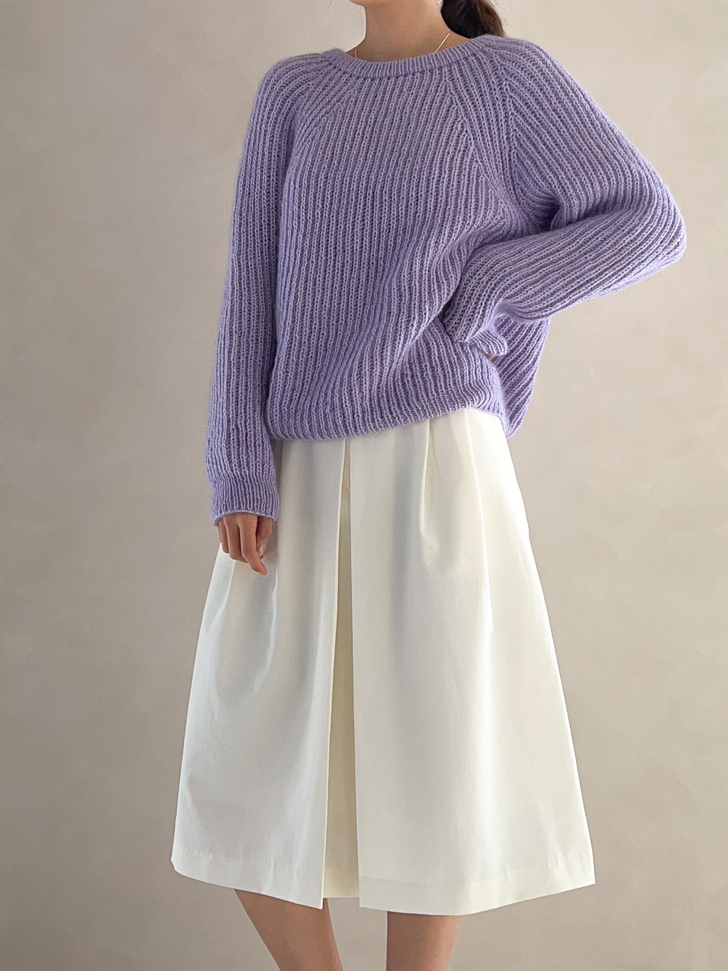 [PDF] Satin Merino Wool & Mulberry Silk Mohair Avo Brioche Sweater (ENGLISH)