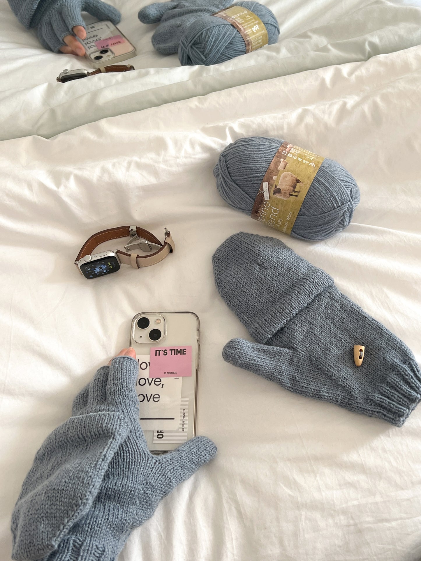 [PDF] Merino Blend Beanie Gloves (ENGLISH)