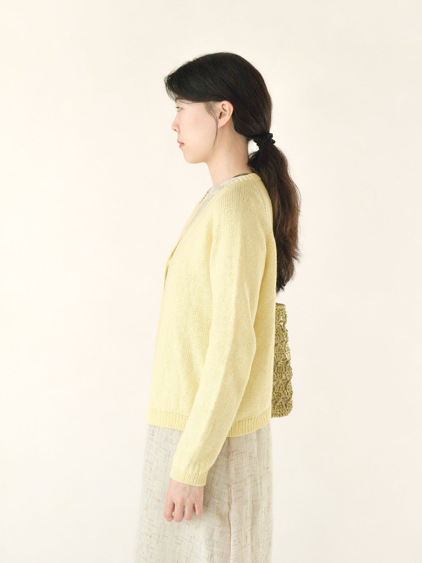 [PDF] Vegetable V-neck Cardigan (ENGLISH)
