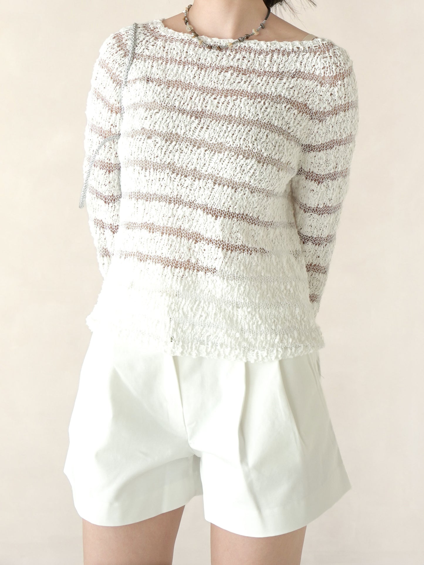 [PDF] Cotton Slub Casaria Ricotta Top-down Sweater (ENGLISH)