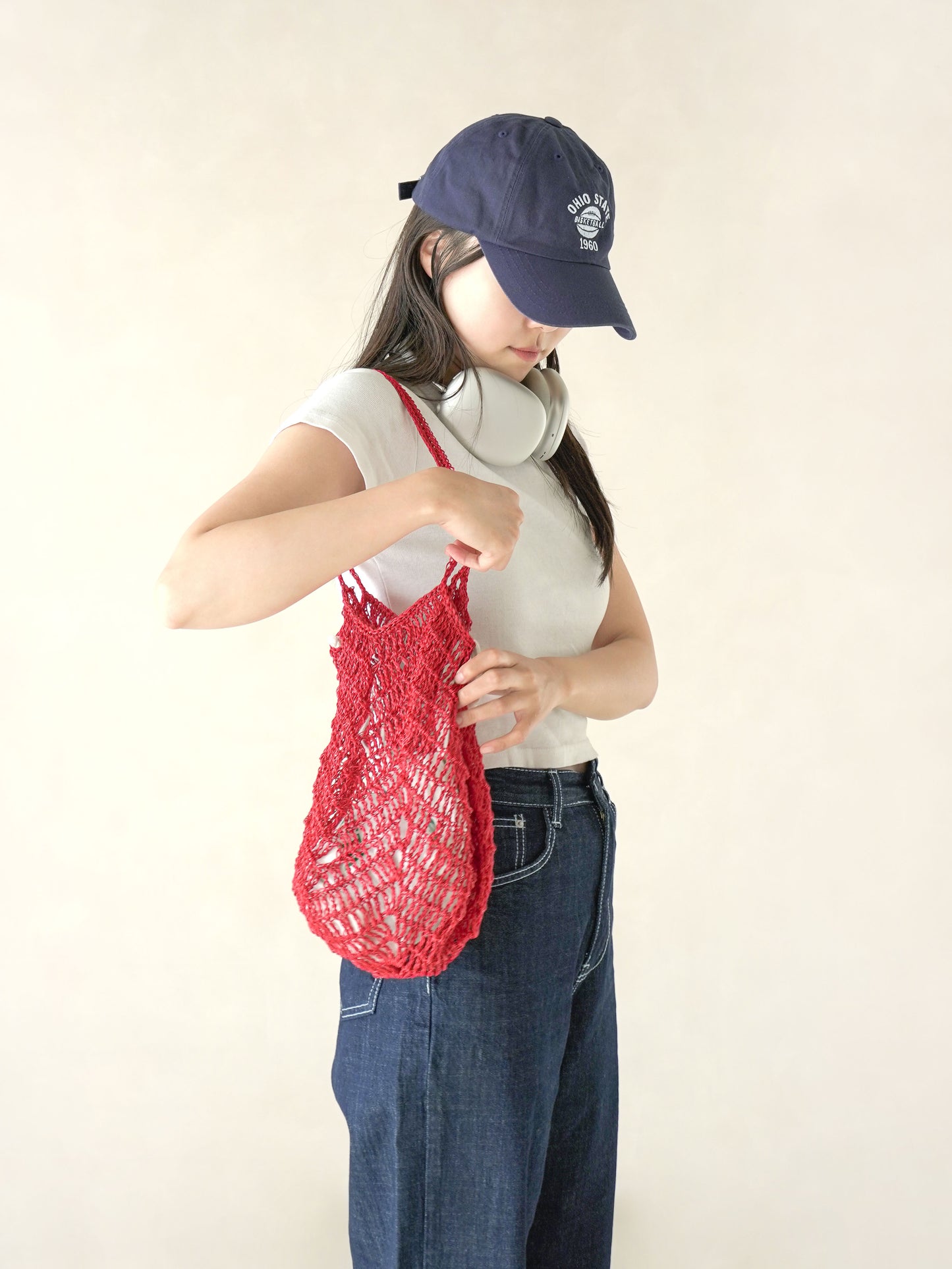 [PDF] Metallic Core Treble Crochet Net Bag(ENG) (ENGLISH)