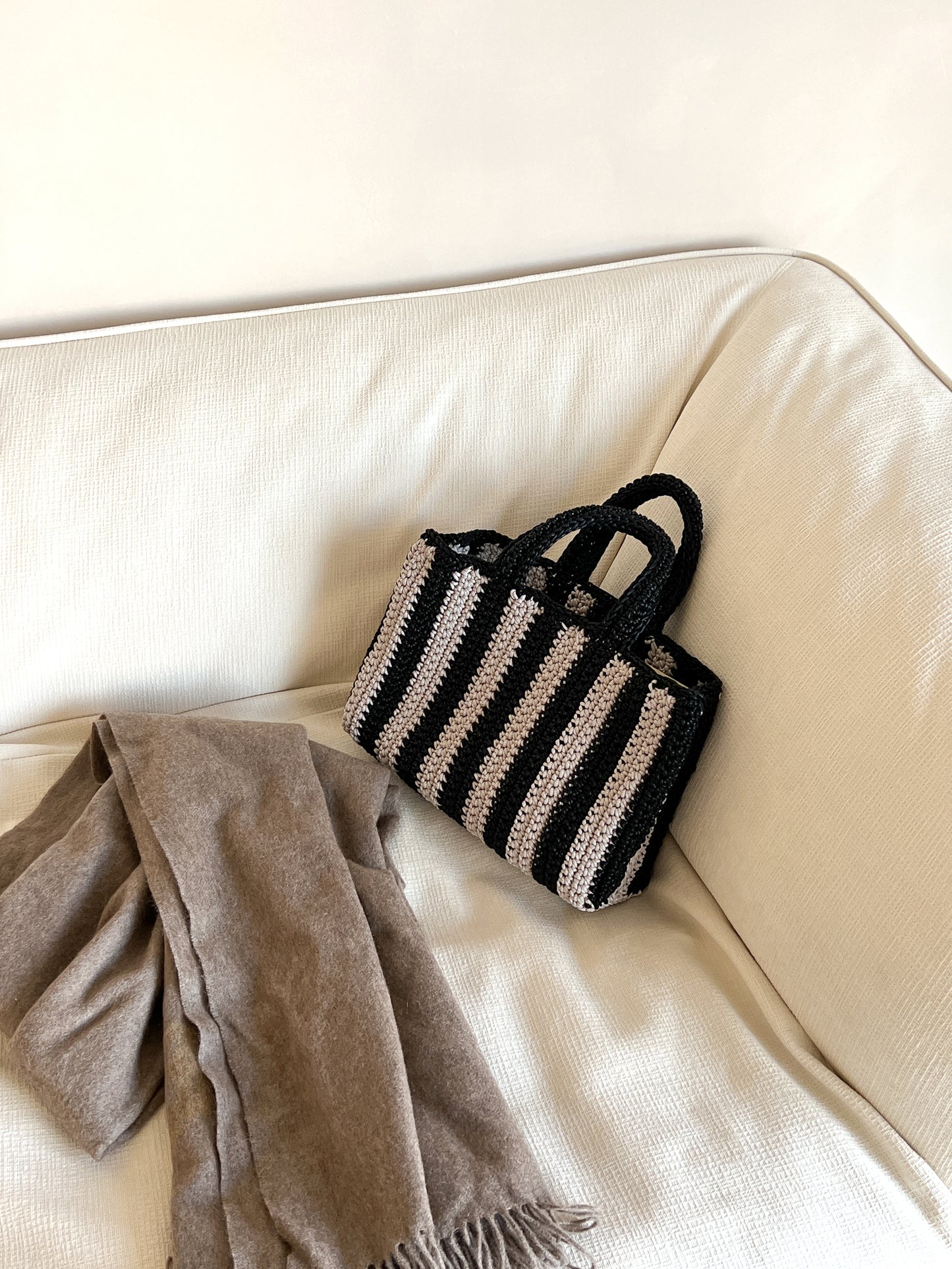 [PDF] I'm Not Leather Striped Bag (ENGLISH)
