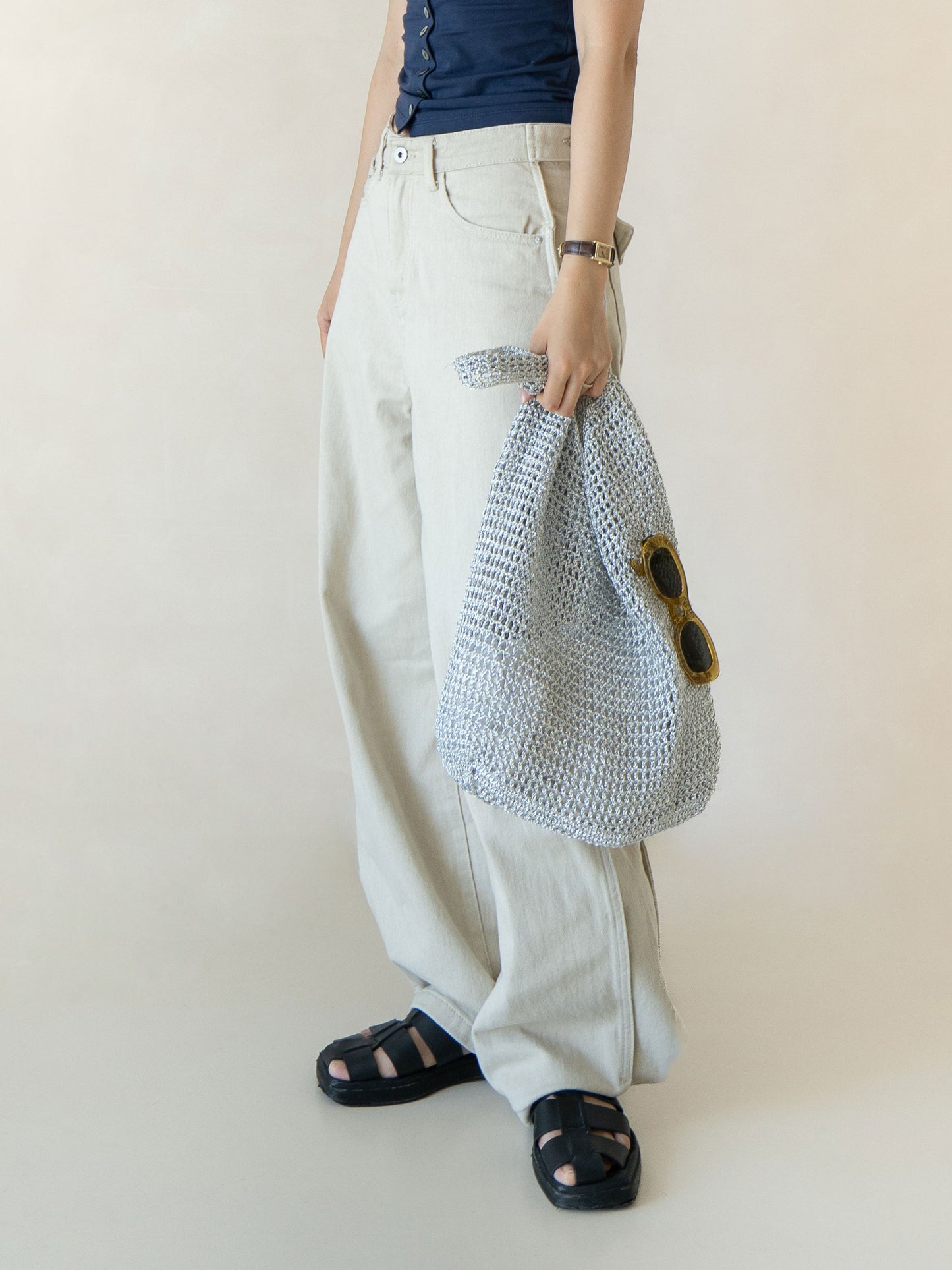 [PDF] Metallic Core Mesh Hobo Bag (Horse Chart Included) (ENGLISH)