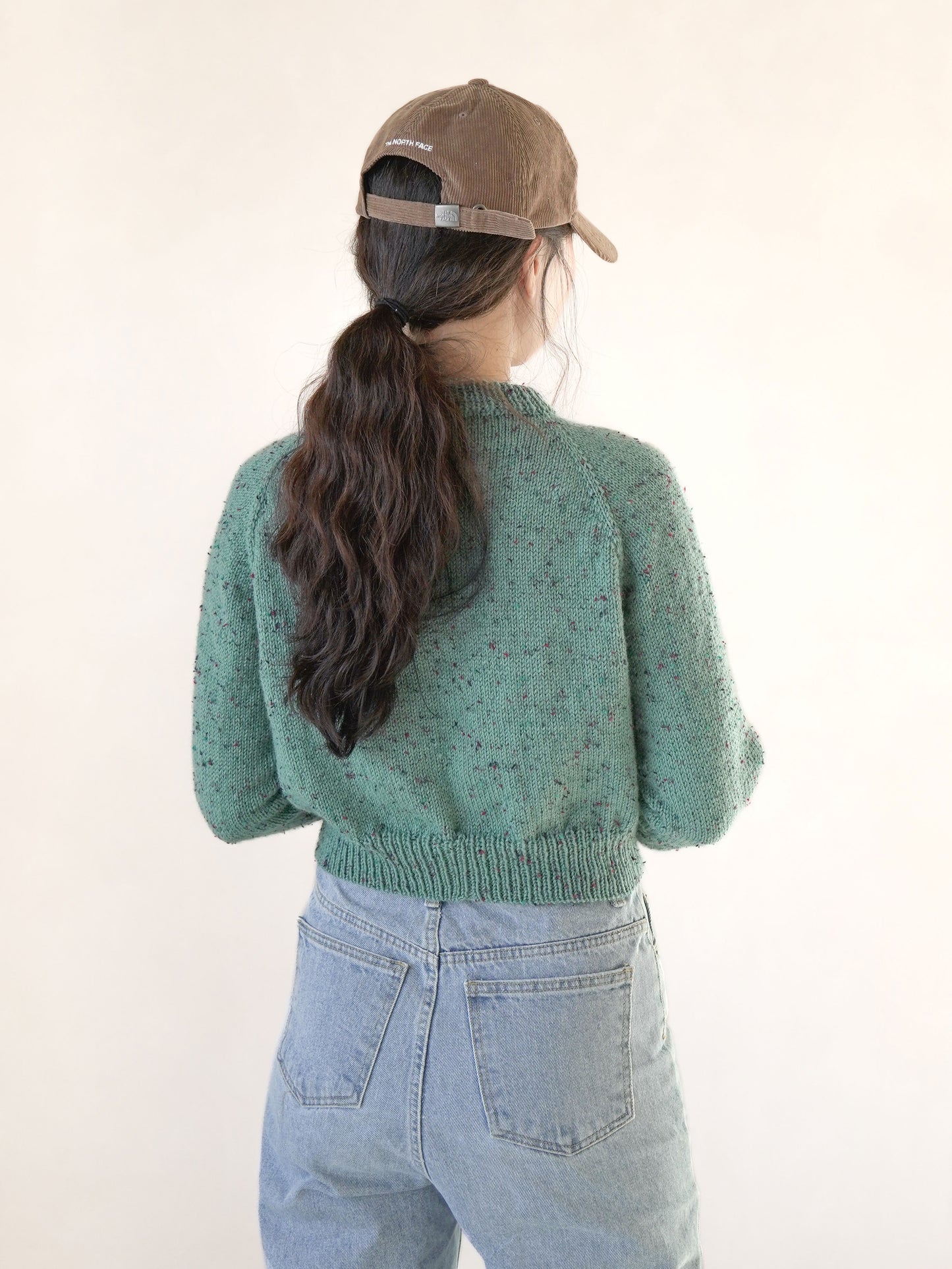 [PDF] Merino Blend DK Tweed Cropped Raglan Sweater (ENGLISH)
