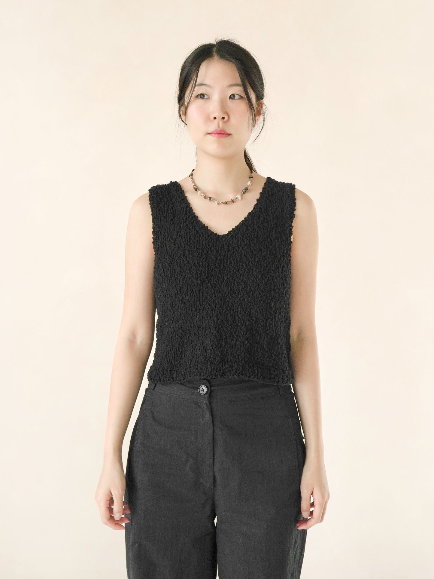 [PDF] Cotton Slub Summer V-neck Sleeveless (ENGLISH)