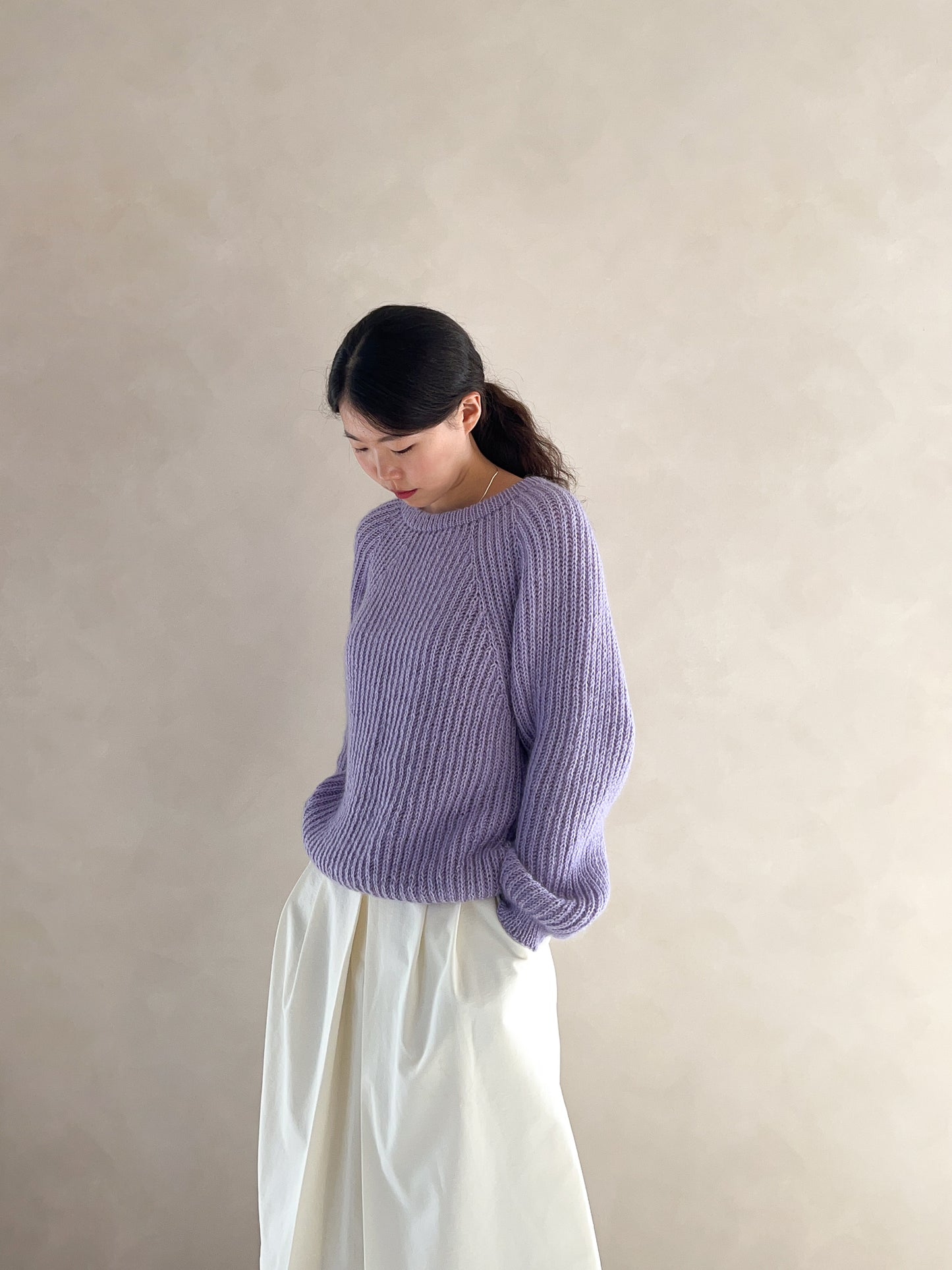 [PDF] Satin Merino Wool & Mulberry Silk Mohair Avo Brioche Sweater (ENGLISH)