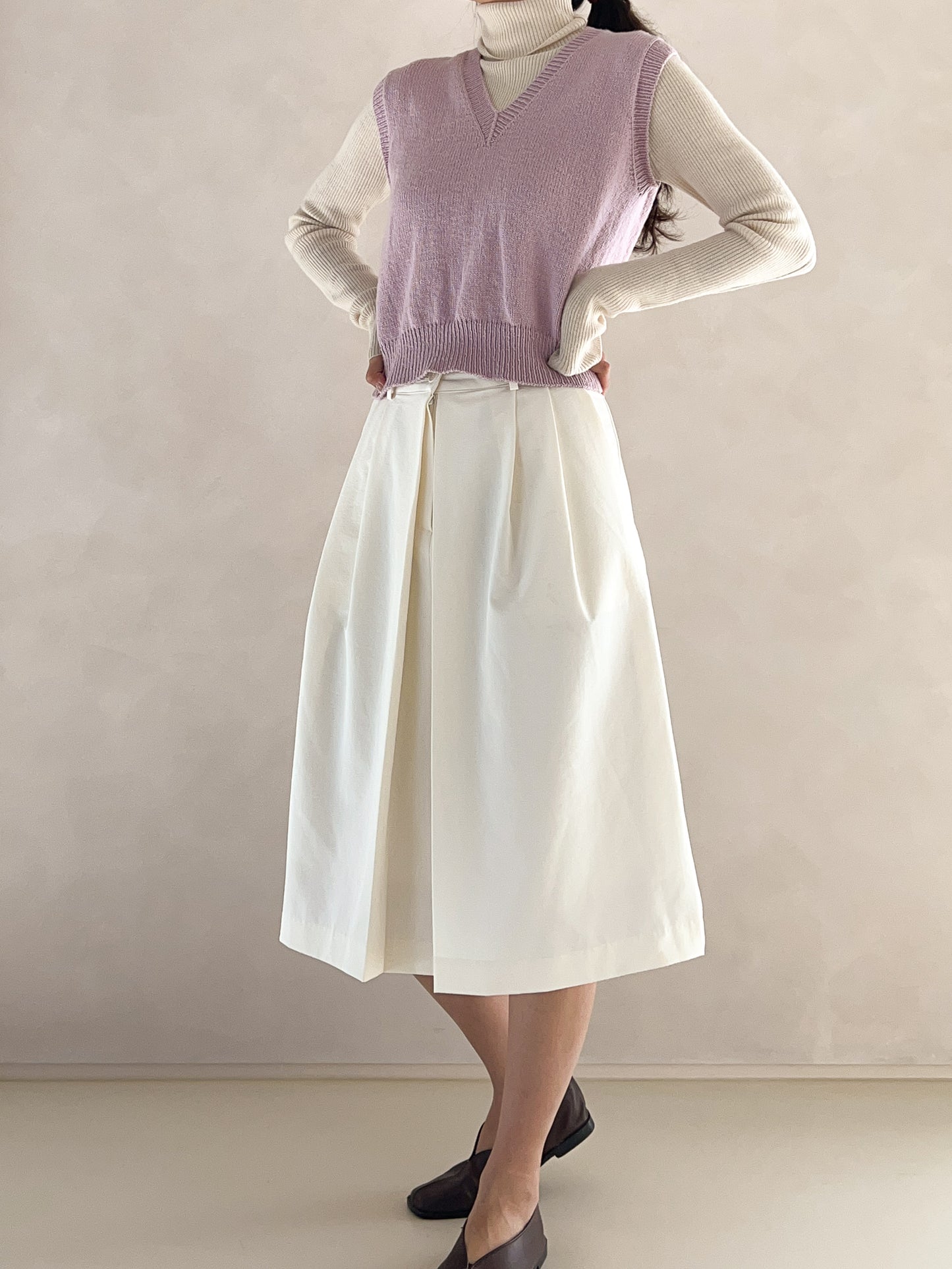 [PDF] Airy Cotton Basic V-neck Vest (ENGLISH)