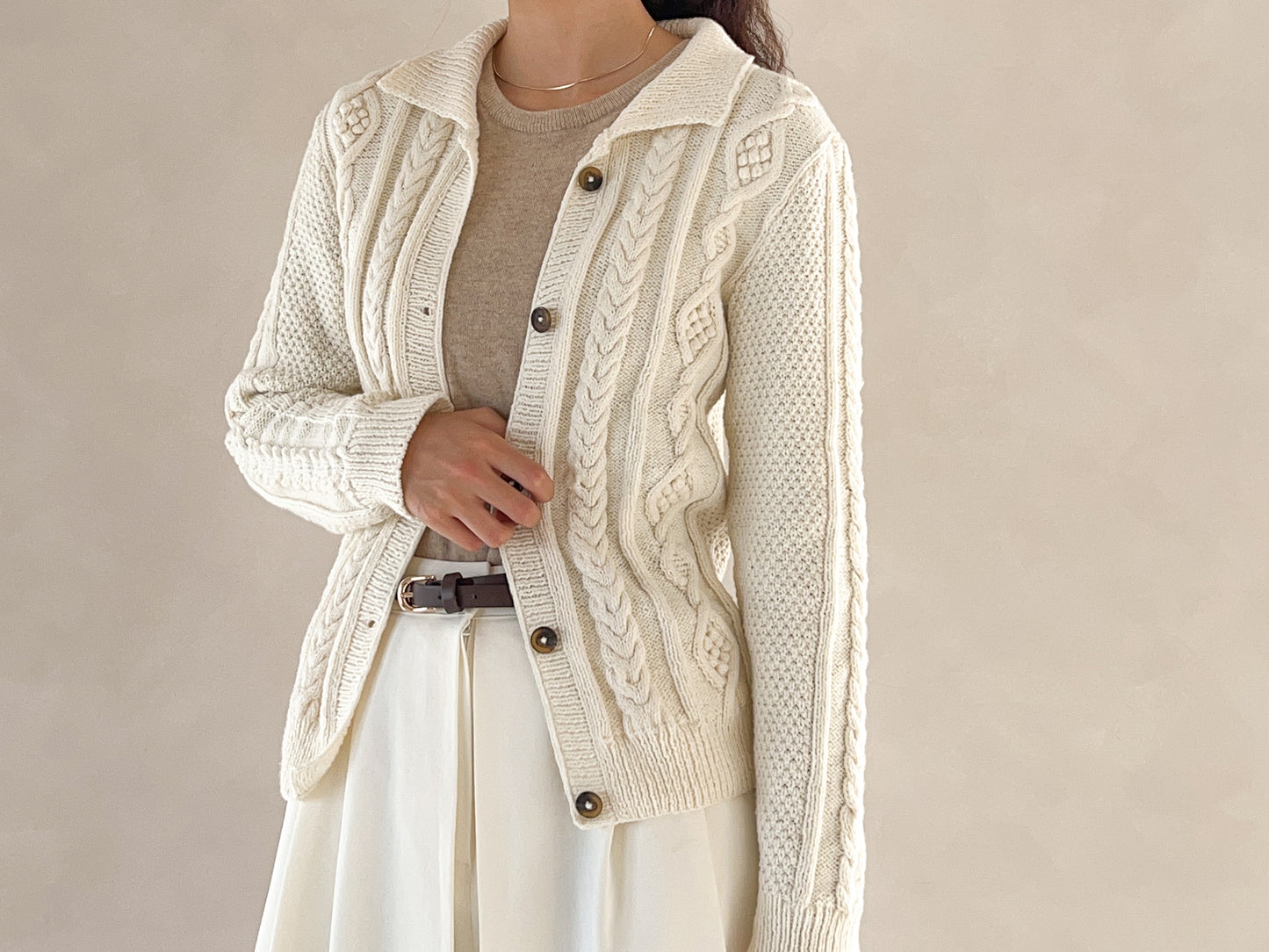 [PDF] Airy Cotton Vintage Granny Cardigan (ENGLISH)