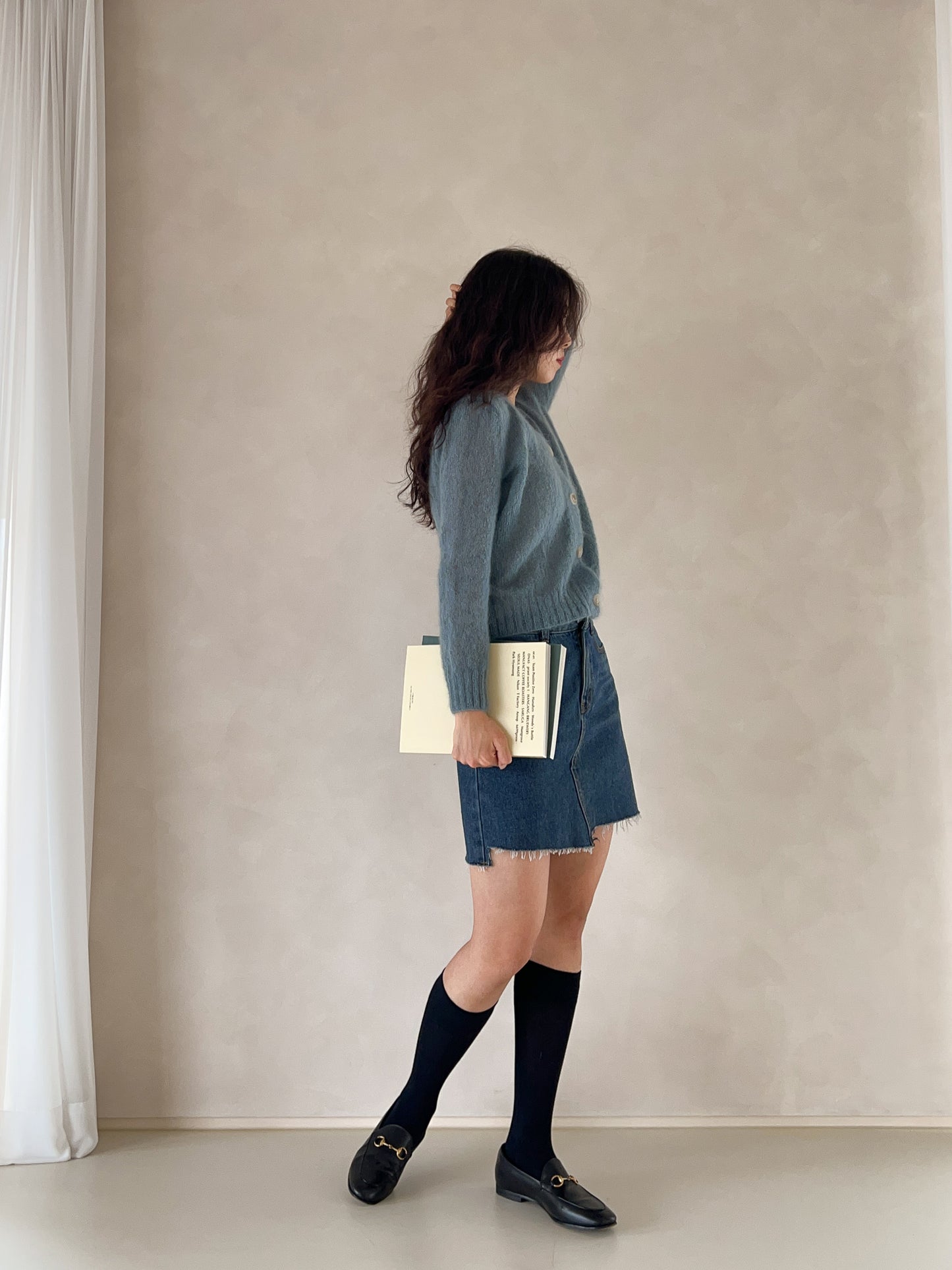 [PDF] Mulberry Silk Mohair Fog Cardigan (ENGLISH)