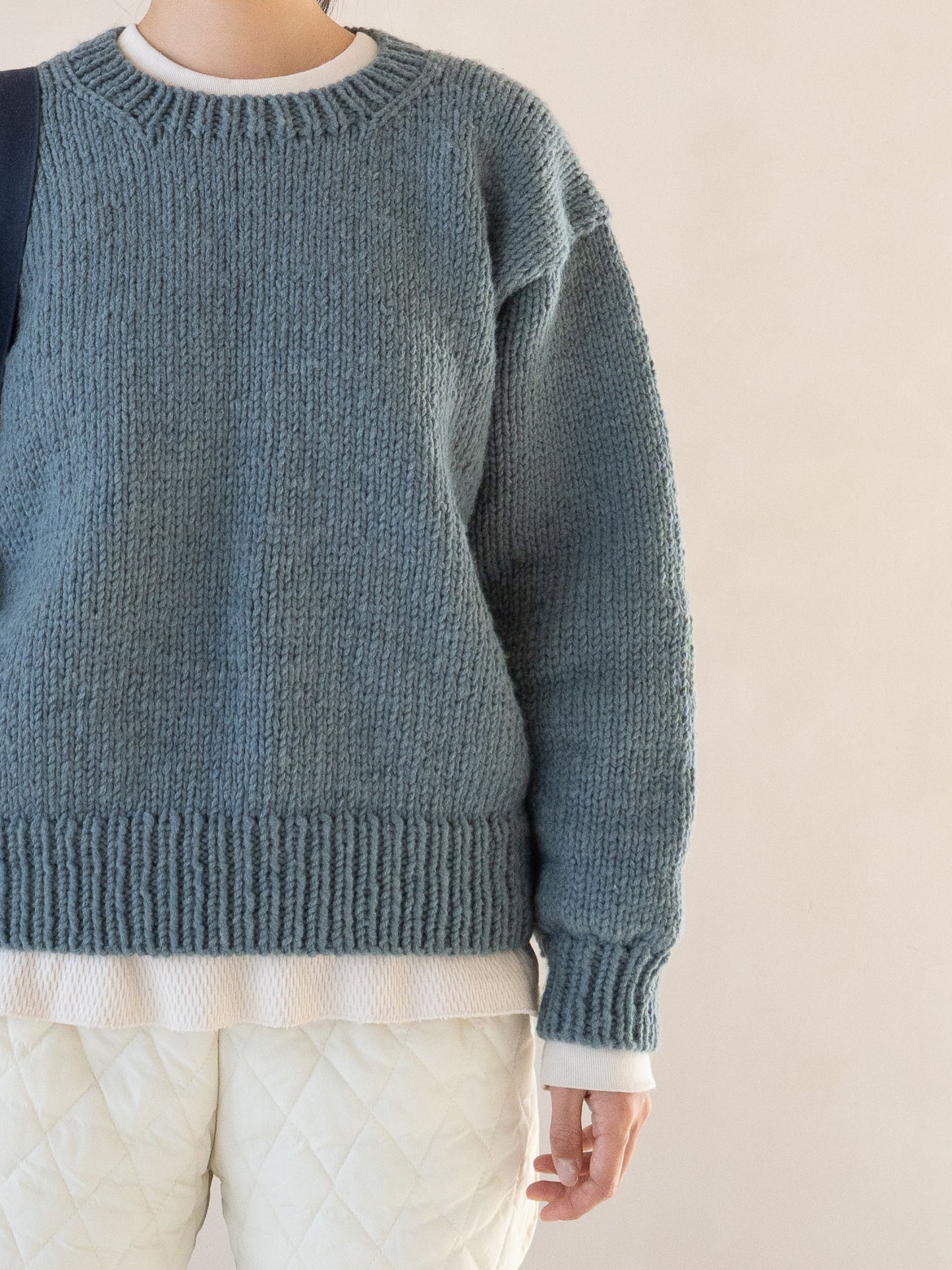 [PDF] Teddy Wool 30 Semi Drop-Shoulder Sweater (ENGLISH)