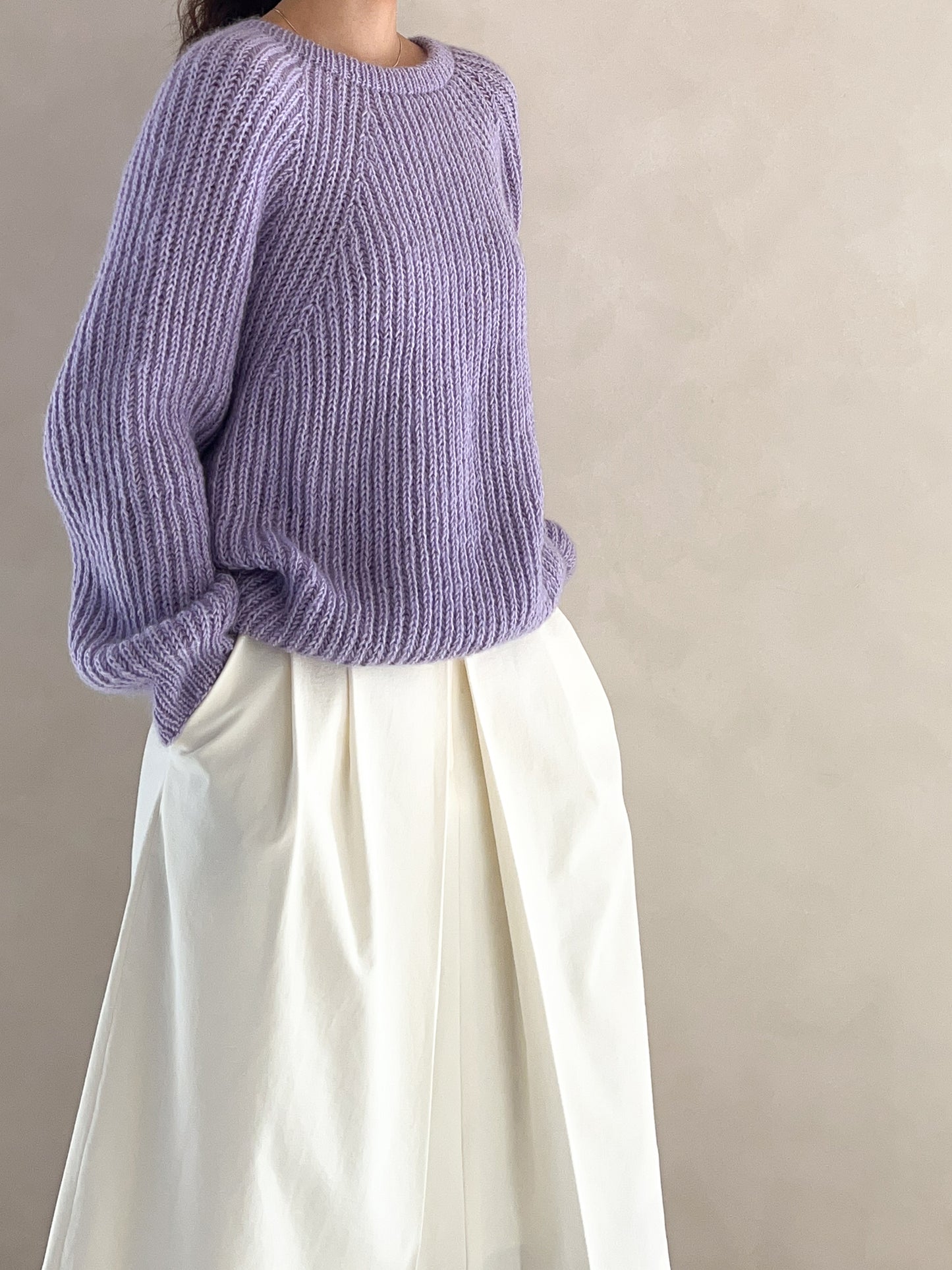 [PDF] Satin Merino Wool & Mulberry Silk Mohair Avo Brioche Sweater (ENGLISH)