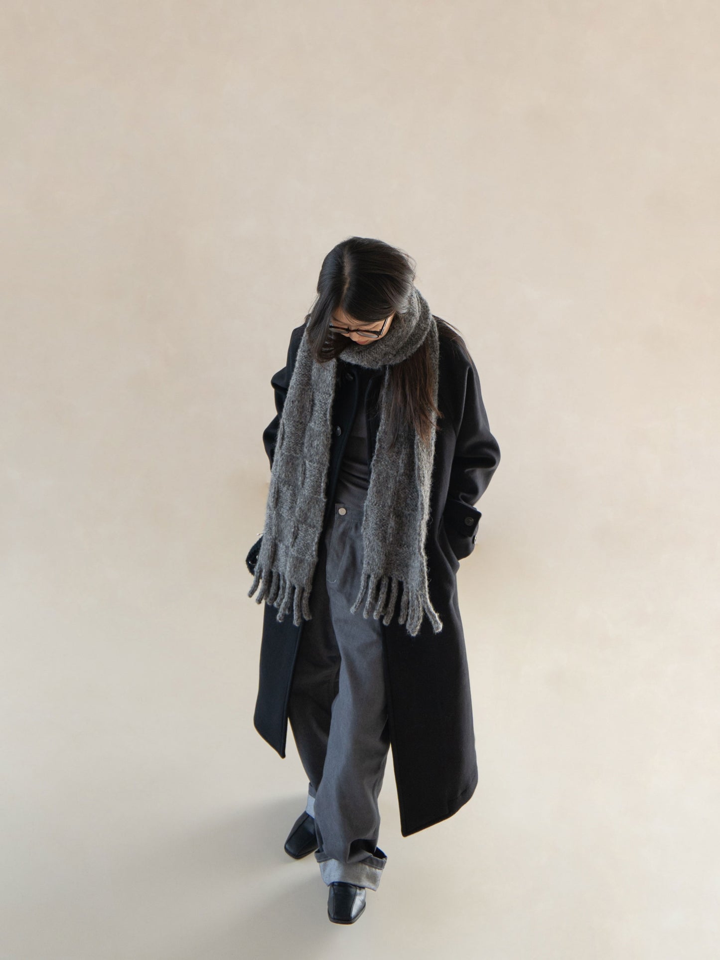 [PDF] Wool-Al-Co Chunky Check Muffler (ENGLISH)