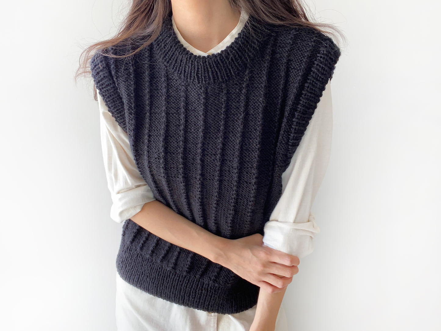 [PDF] Fashion Aran Basic Slipover (ENGLISH)