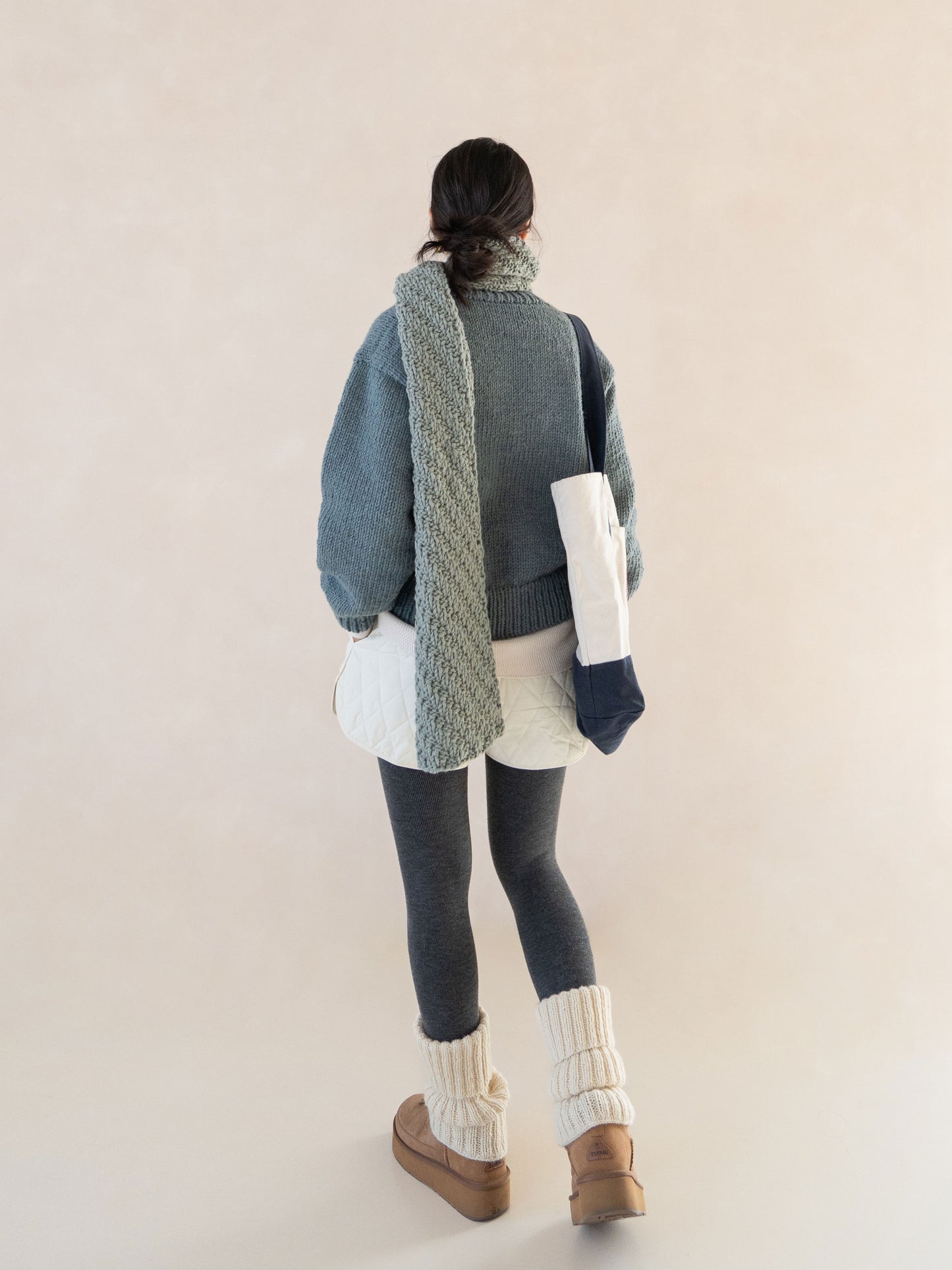 [PDF] Teddy Wool 30 Herringbone Scarf (ENGLISH)