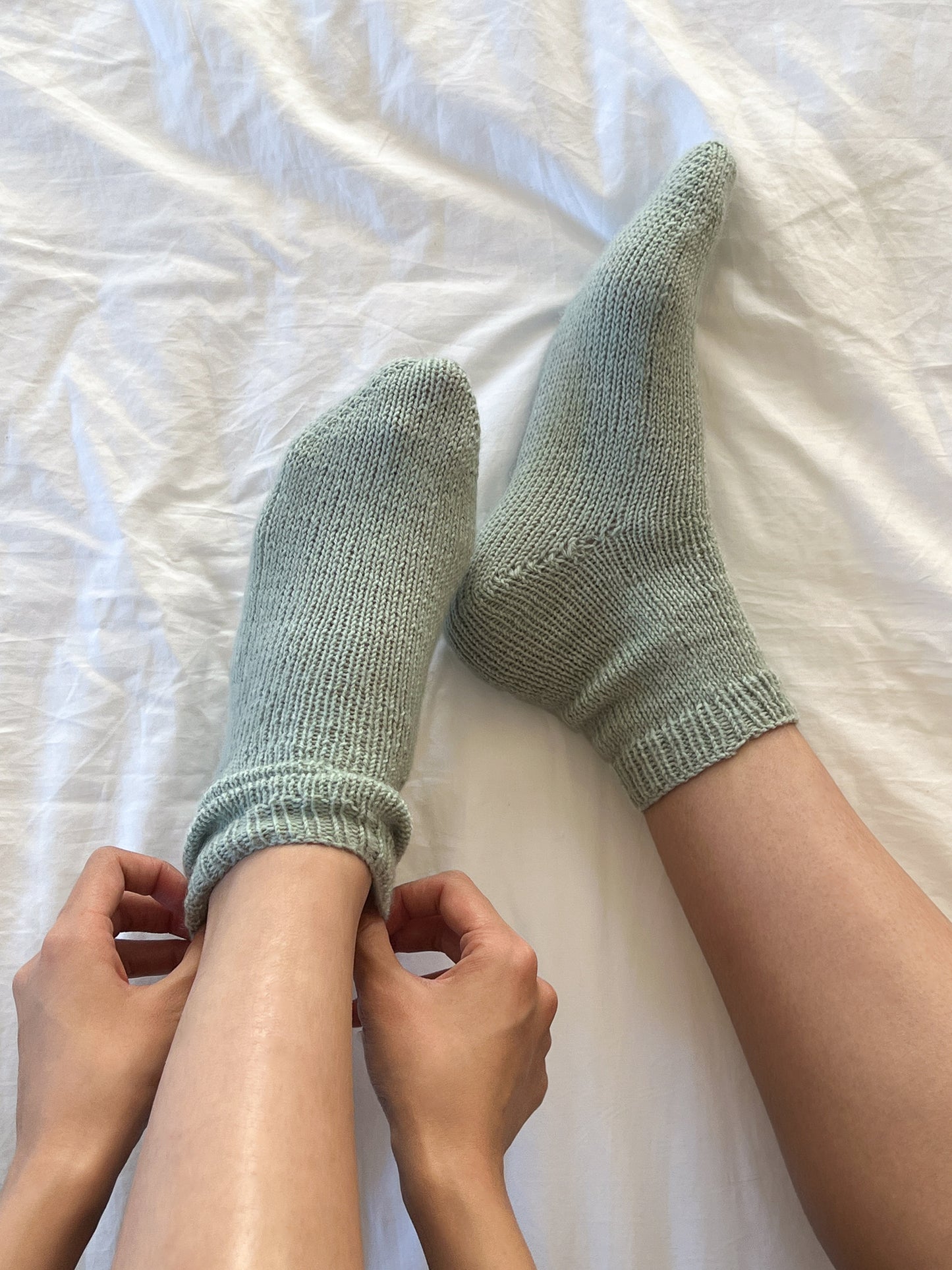 [PDF 도안] 슬로우스텝 베이직 양말 (KOREAN)