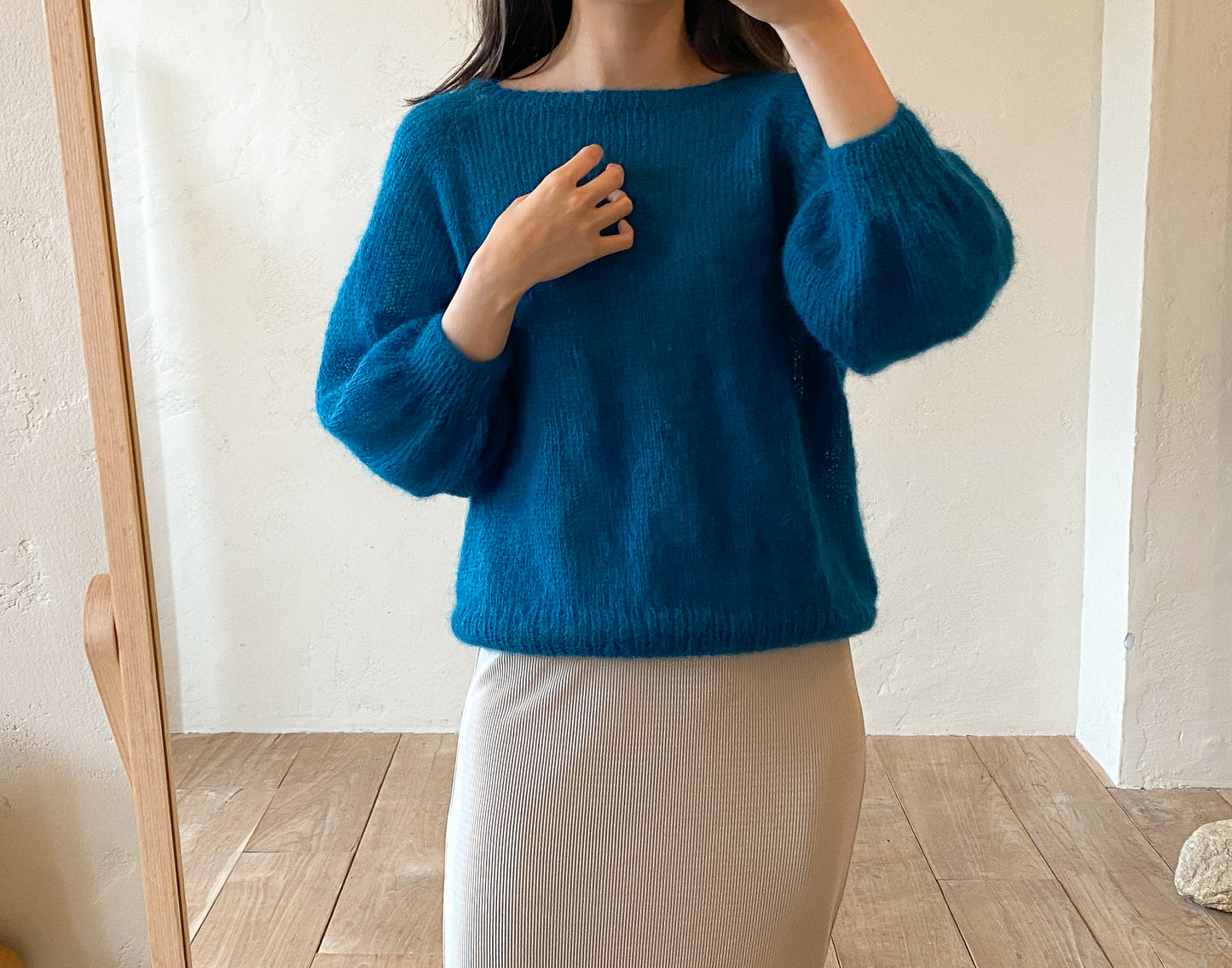 [PDF] Satin Alpaca Mohair Balloon Top-down (ENGLISH)