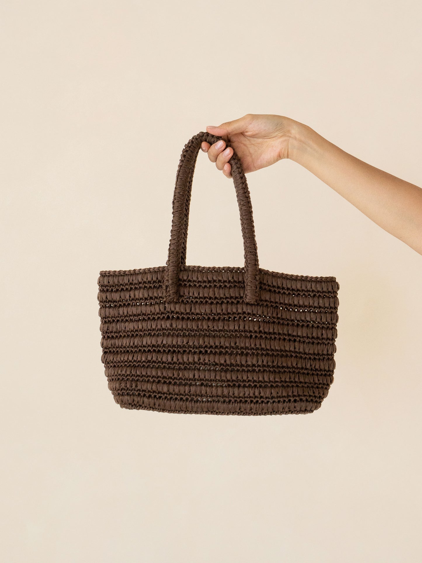 [PDF] Cupro Raffia Woven Tote Bag (ENGLISH)