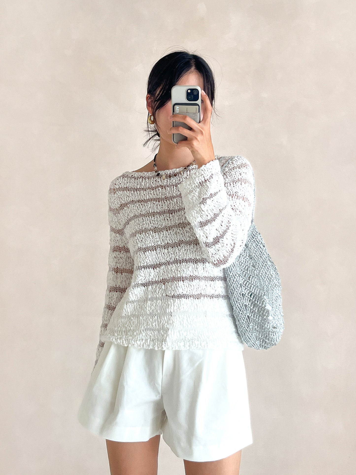 [PDF] Cotton Slub Casaria Ricotta Top-down Sweater (ENGLISH)